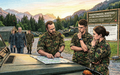 Wer die Führungsmängel in der Armee beseitigen will sagt JA zum neuen Zivildienstgesetz
